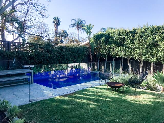 Stylish Brighton beachside home with pool