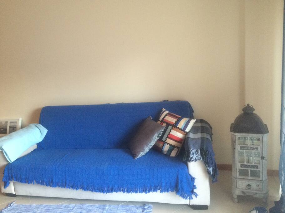 An extra sofa bed in case you need it