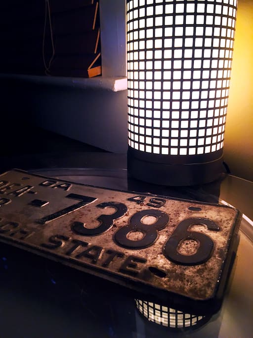 My grandpa's old dealer plate from 1949