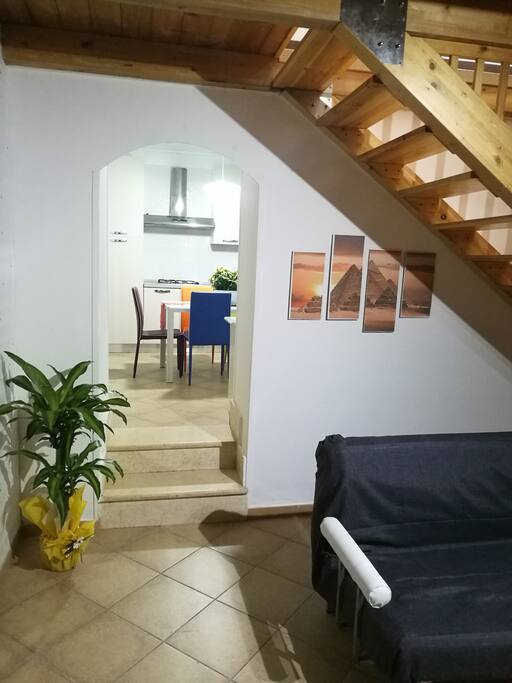 Collegamento cucina/soggiorno