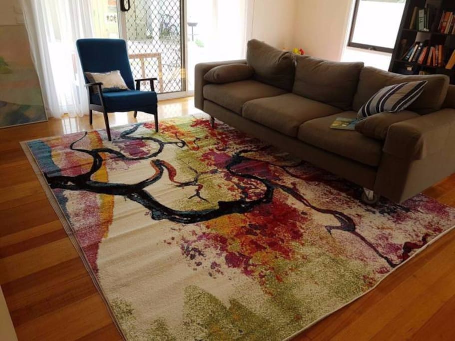 Enjoy a movie or a game night in this casual family living space. Or grab one of the books and have a read in the book corner.