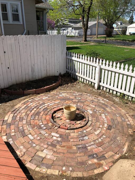 New patio with landscaping imminent!