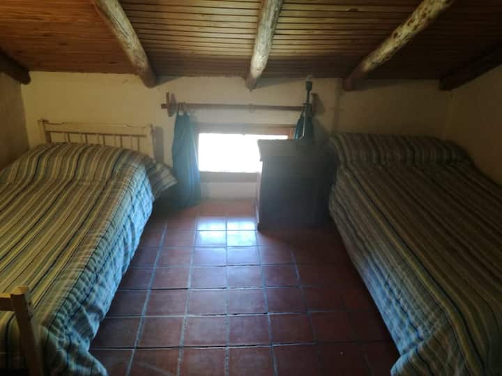 Loftová izba s dvoma samostatnými lôžkami 