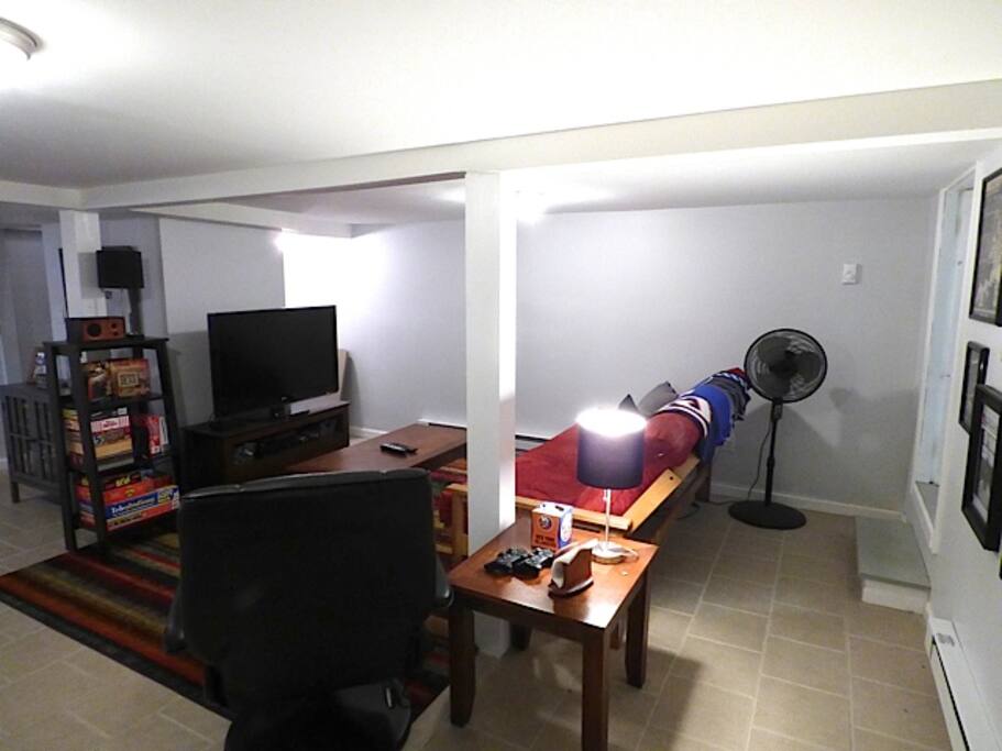 Finished basement / family room
