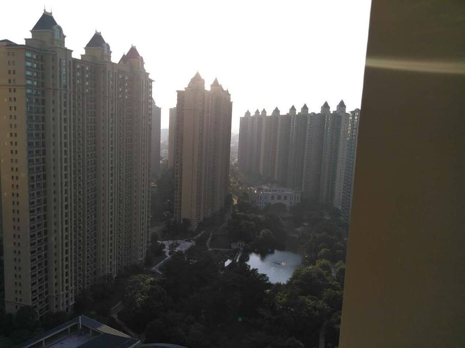 阳台景色