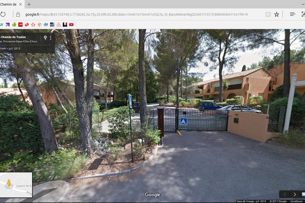 Photo de l'entrée de la résidence