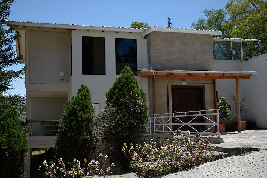 Fachada entrada de la casa