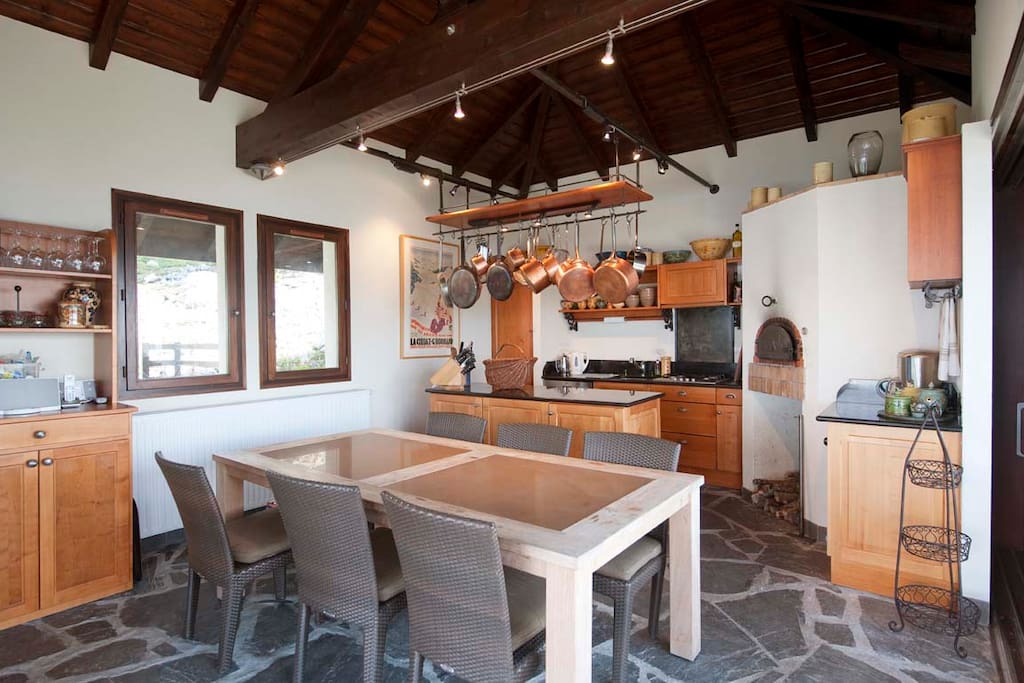 Pool House Kitchen