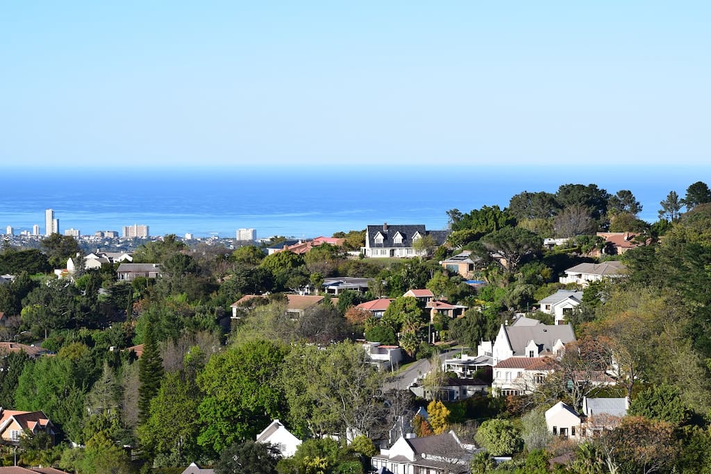 View from private terrace