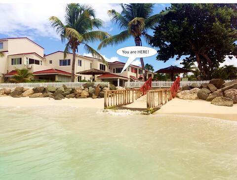 Little Bay Villa 40 Paces from the Caribbean Sea!