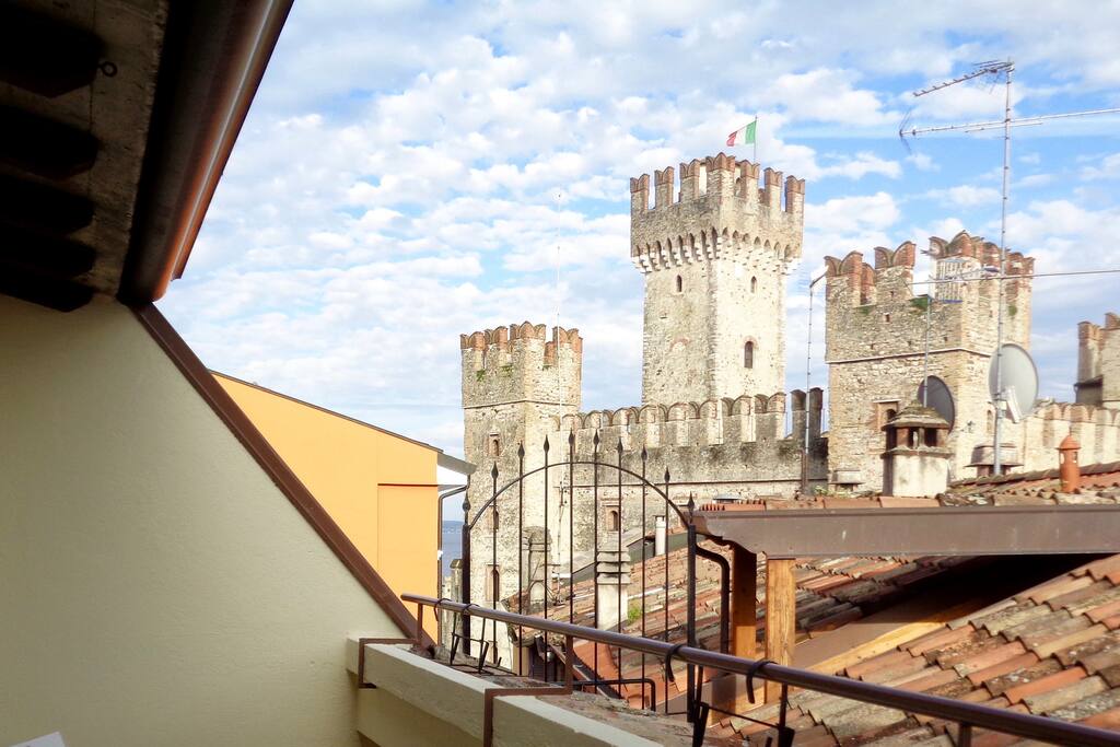 Vista dal balcone/terrazza