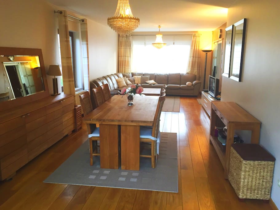 Living Room and dining table