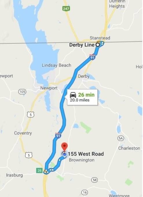 Important!!!! DO NOT get off I-91 before Exit 26. GPS may recommend shorter Rt., but it will take you on 6 miles of dirt rd.