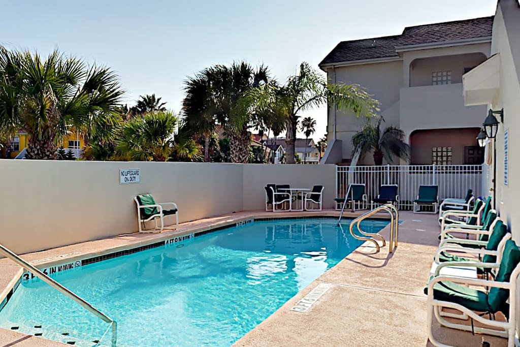 Take a dip in the pool or lounge at the edge.