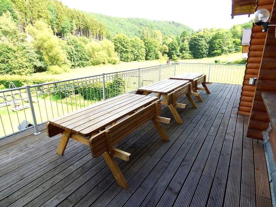 Grosse Dachterrasse