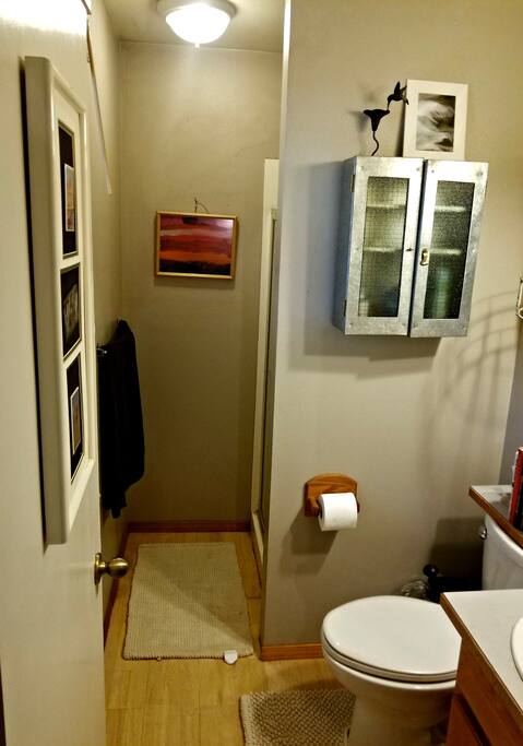 MAIN BEDROOM HALF BATH with Shower