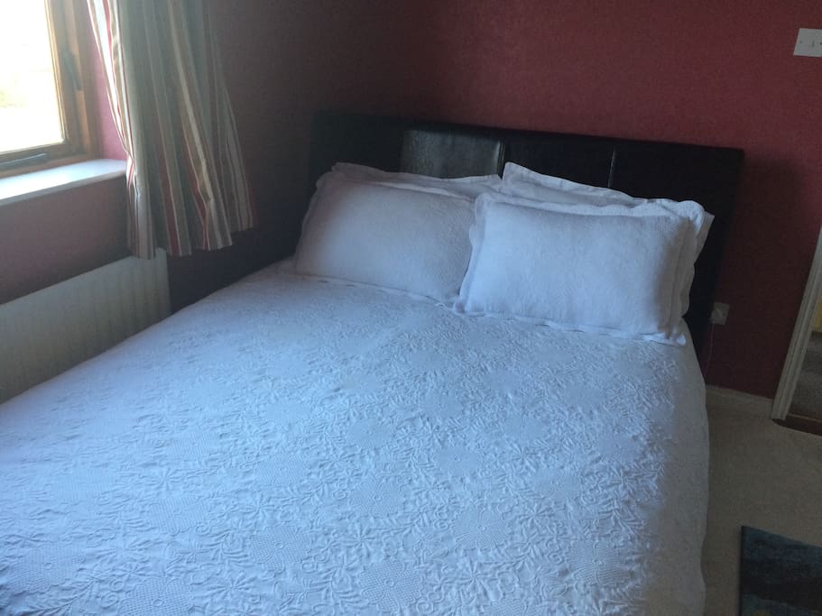 King size bed in Ensuite room