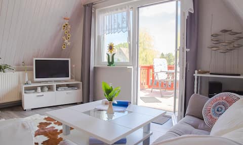 Erfolgreiche Airbnb-Immobilie: Sunflower House in Prerow