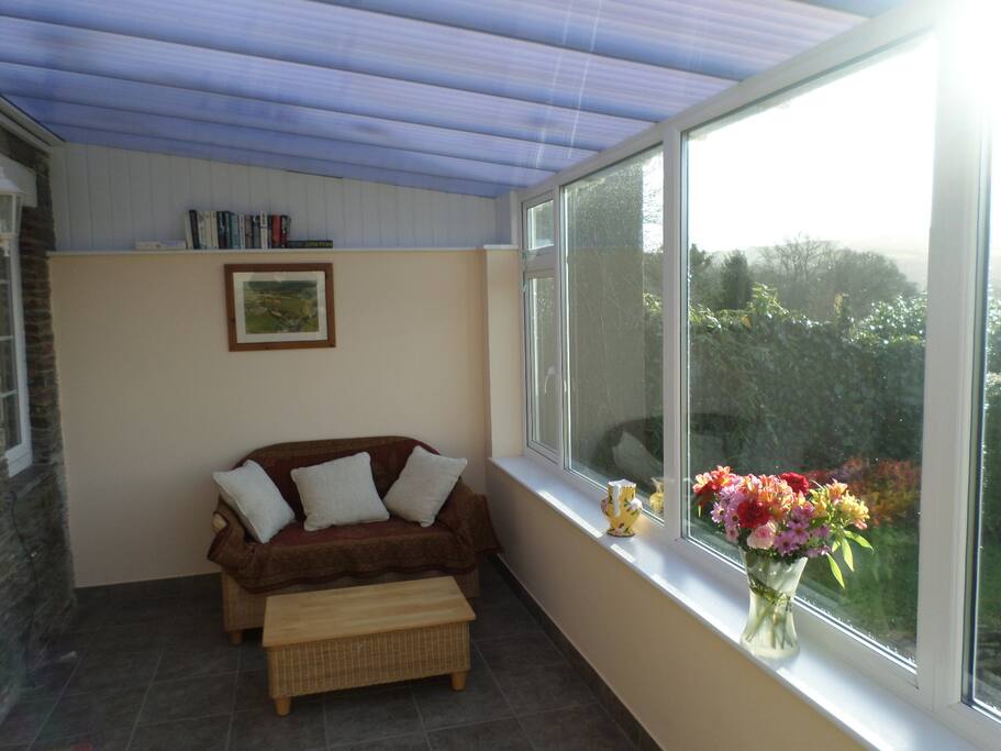 Relax in the conservatory