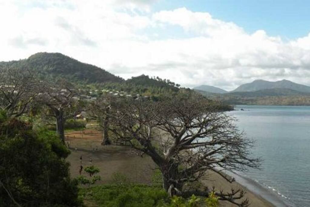 La plage de Mtsamoudou