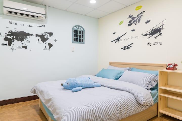 سرير قياسي مريح بحجم كوين