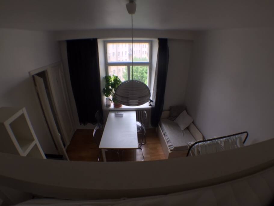 View from bed