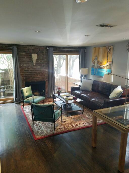 Downstairs TV Room - South Side View