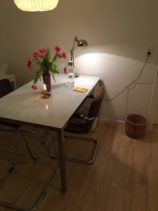 Living room - dining table