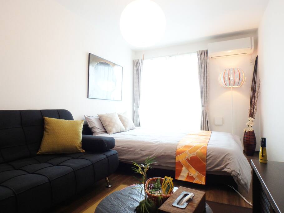 Living and bed room