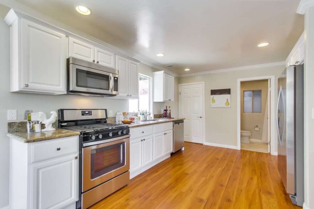 Kitchen for joint use with owner of home