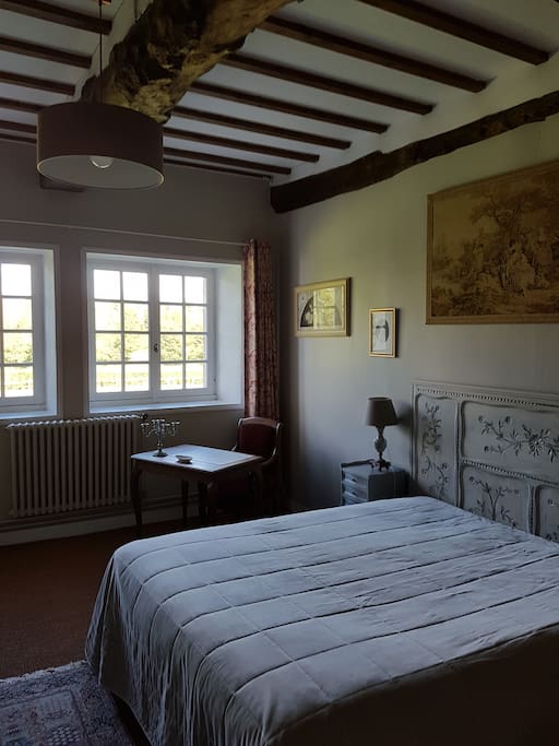 Chambre 2 lits ou 1 grand lit 180/200cm