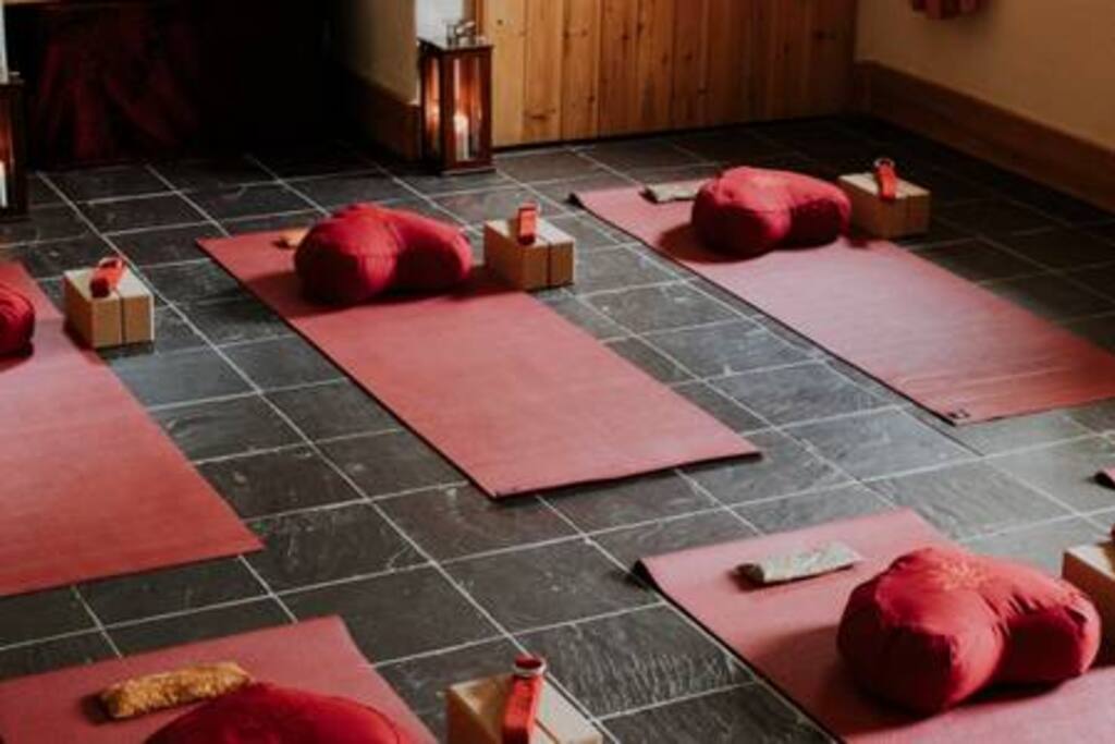 The yoga studio