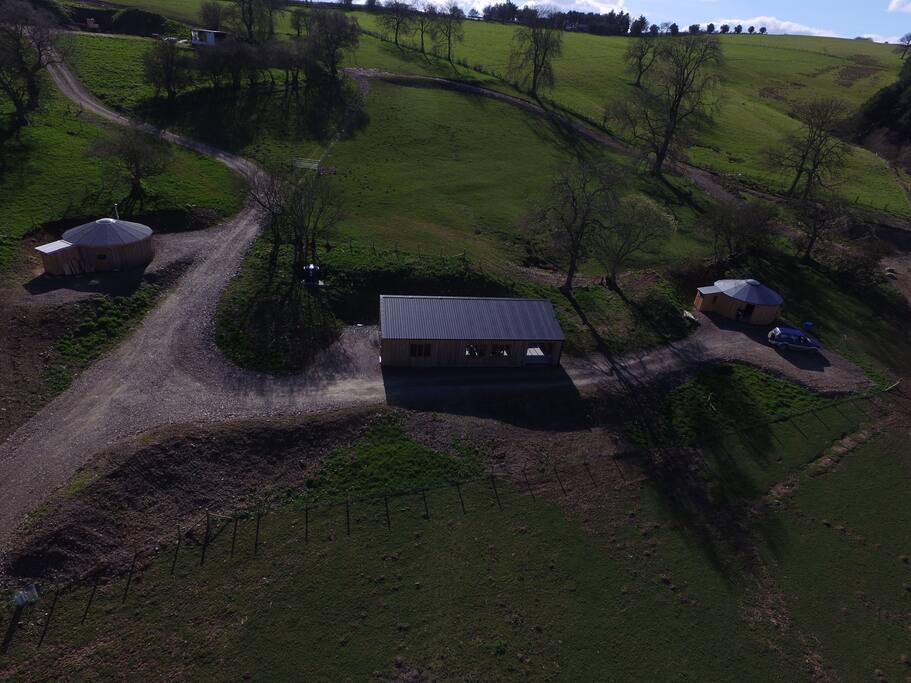 View of Roundhouse
and Facility building