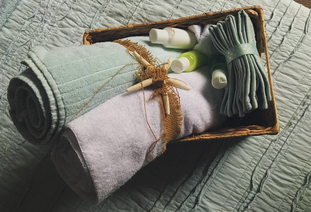 Towels and accessories are provided during your stay.