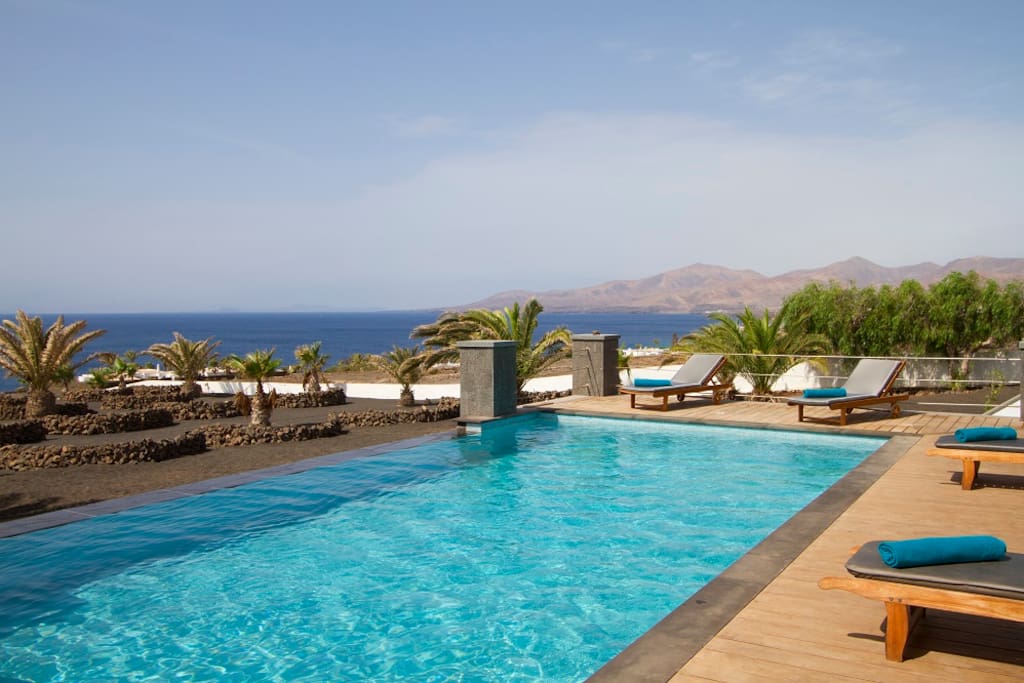 Relax by the pool and just enjoy the view