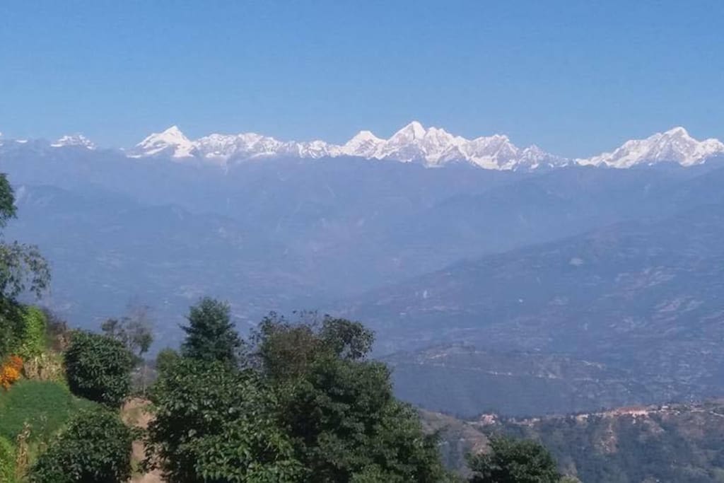 Himalayas - Langtang Range View