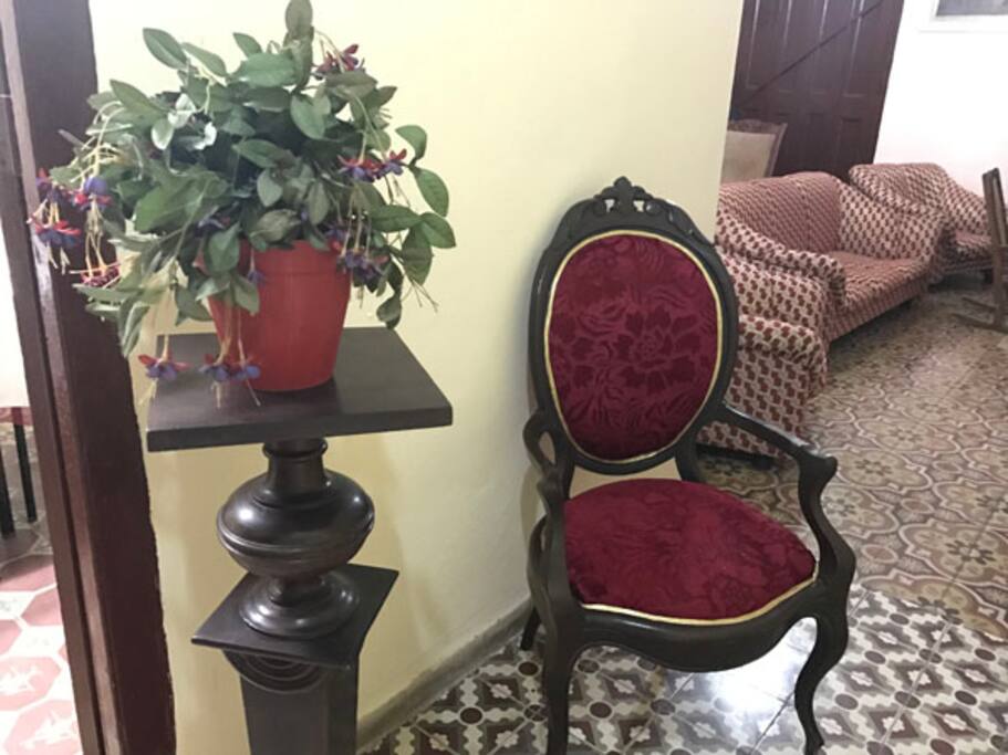El recibidor de la casa