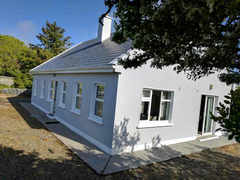 front and side view of house