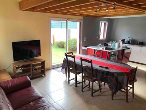 House 2 bedrooms + 2 beds mezzanine