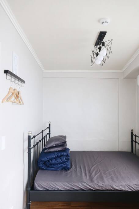 Queen-sized bed!