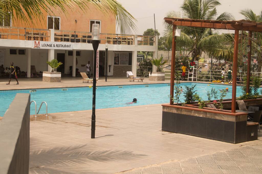 Poolside