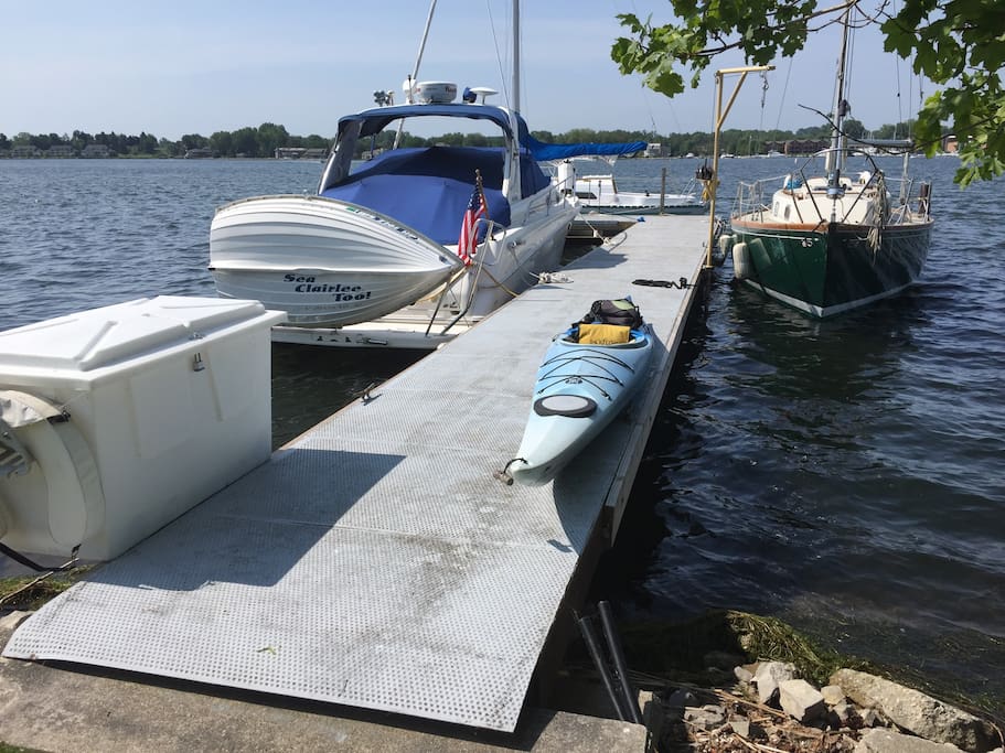 Dock space is available for your own boat but message to check on availability and rate.