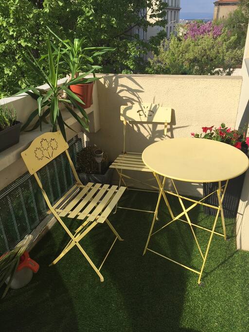 balcon sans vis à vis