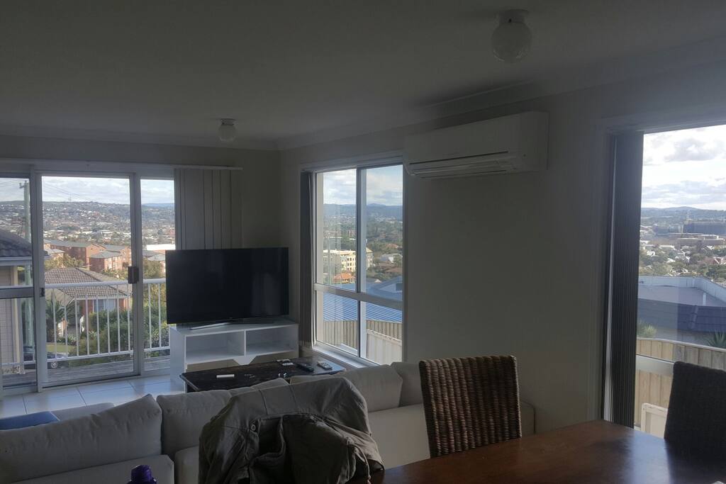 Overlooking the whole of newcastle