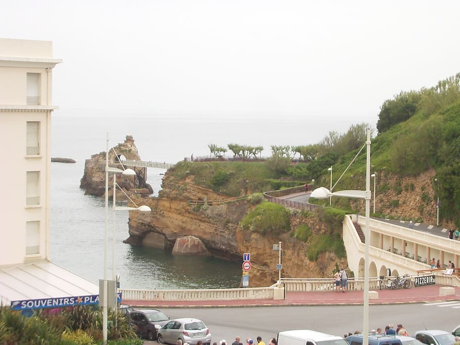 La vue depuis la terrasse