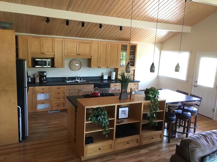 Great room - living, kitchen