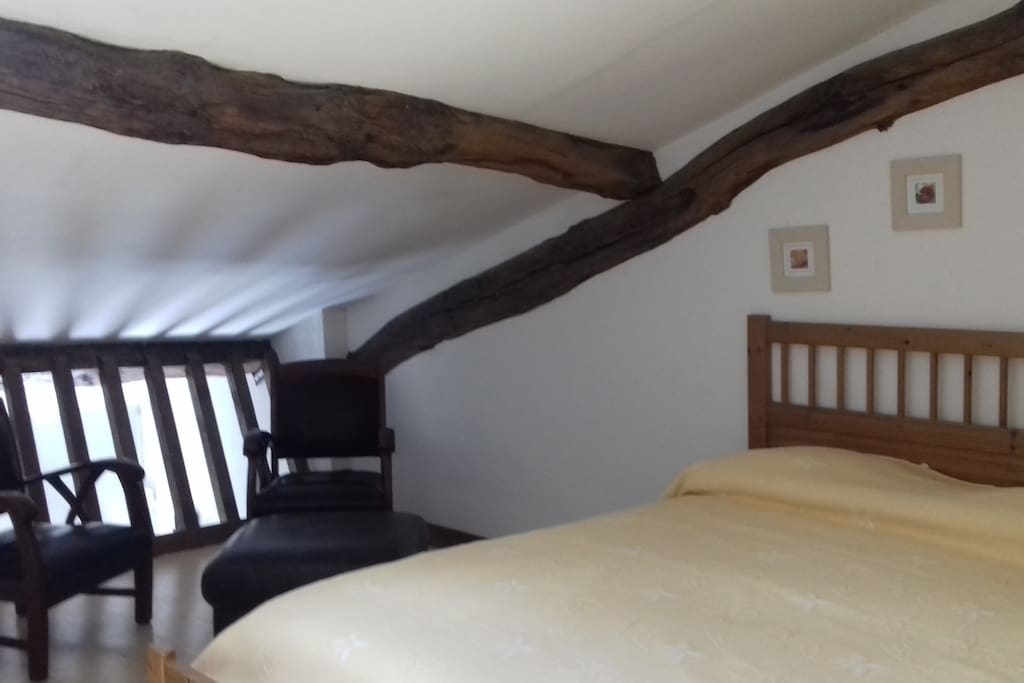 Chambre en mezzanine