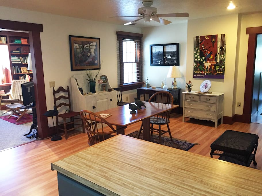 View from the kitchen