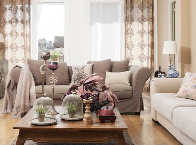 Landscape Cozy and bright apartment