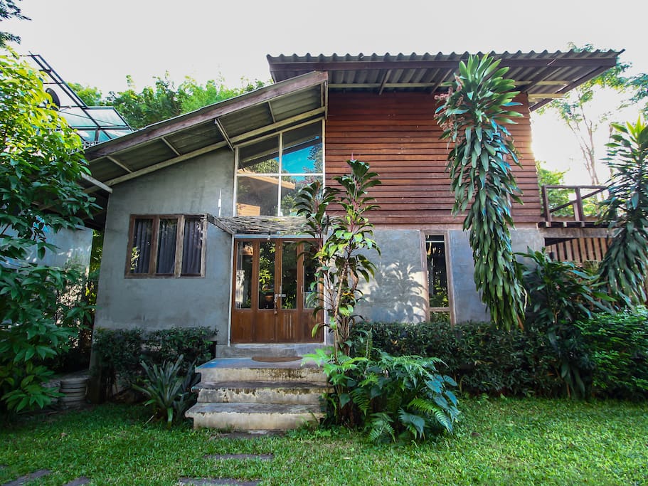 Exterior of the house.